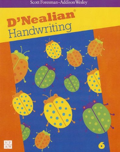Imagen de archivo de D'Nealian Handwriting Practice BlacklDonald Neal Thurber a la venta por Iridium_Books