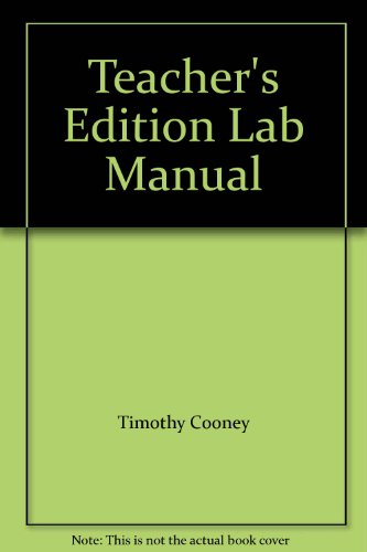 9780673593450: Teacher's Edition Lab Manual