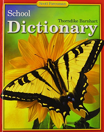 Beispielbild fr THORNDIKE BARNHART SCHOOL DICTIONARY 2001C zum Verkauf von Goodwill Industries