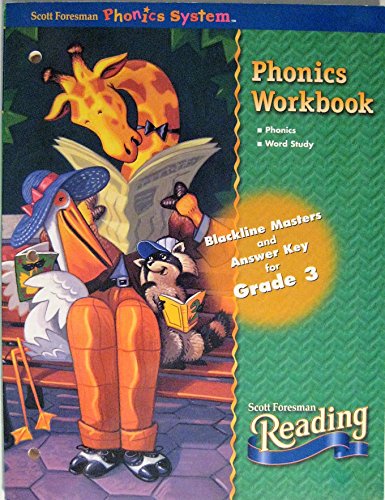 9780673614322: Phonics Workbook Blackline Master and Answer Key (Scott Foresman Reading Grade 3)
