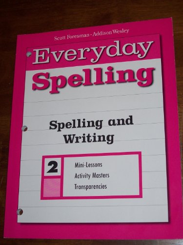 Beispielbild fr Everyday Spelling and Writing 2 Writing Prompt Transparencies book Scott Foresman - Addison Wesley zum Verkauf von Nationwide_Text