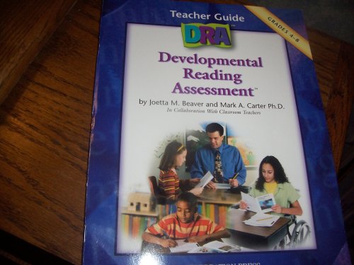 Stock image for Developmental Reading Assessment, Teacher's Guide, Grades 4-8 for sale by Wonder Book