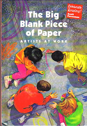 Stock image for The Big Blank Piece of Paper: Artists At Work for sale by Wonder Book