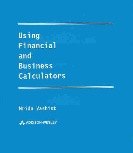 9780673975133: Ulster Financial and Business Calculators