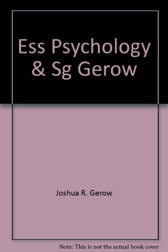 Essentials of Psychology: Concepts & Applications (9780673982049) by [???]