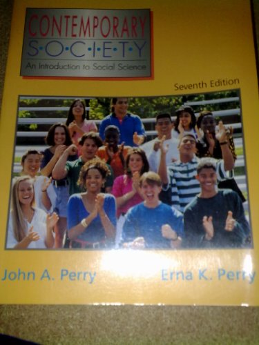 Beispielbild fr Contemporary Society: An Introduction to Social Science zum Verkauf von Ergodebooks
