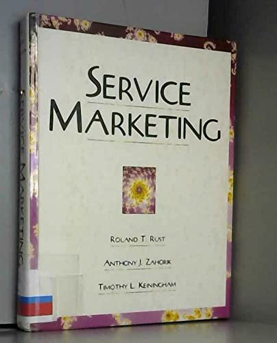 Beispielbild fr Service Marketing zum Verkauf von WorldofBooks