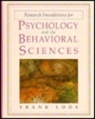 9780673994813: Research Methods in Experimental Psychology