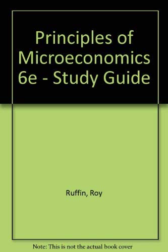 9780673994943: Study Guide to Accompany Principles of Microeconomics