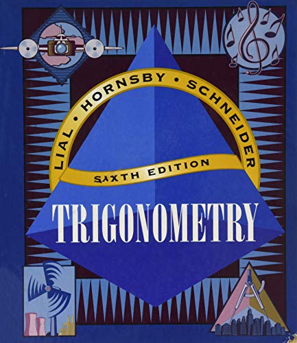 Beispielbild fr Trigonometry zum Verkauf von Better World Books: West