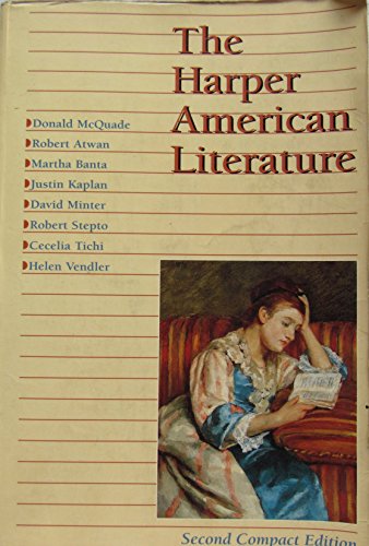 Imagen de archivo de The Harper American Literature a la venta por Better World Books: West