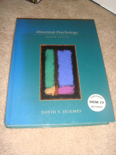9780673996350: Abnormal Psychology