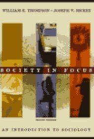 Beispielbild fr Society in Focus: An Introduction to Sociology zum Verkauf von HPB-Red