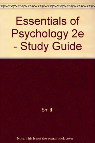 9780673999481: Essentials of Psychology 2e - Study Guide