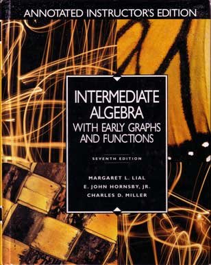 Beispielbild fr Intermediate Algebra with Early Graph Functions Annotated Instructor's Edition zum Verkauf von ThriftBooks-Atlanta