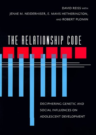 Beispielbild fr The Relationship Code: Deciphering Genetic and Social Influences on Adolescent Development (Adolescent Lives) zum Verkauf von Lot O'Books