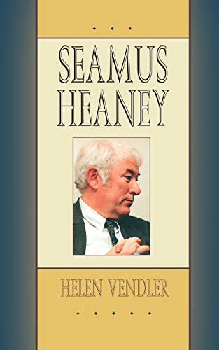 Seamus Heaney (9780674002050) by Vendler, Helen