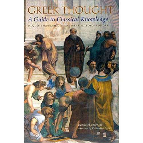 Beispielbild fr Greek Thought: A Guide to Classical Knowledge (Harvard University Press Reference Library) zum Verkauf von Sequitur Books