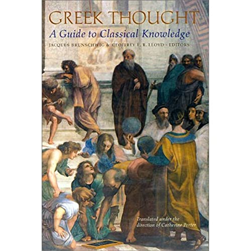 Stock image for Greek Thought: A Guide to Classical Knowledge (Harvard University Press Reference Library) for sale by Irish Booksellers