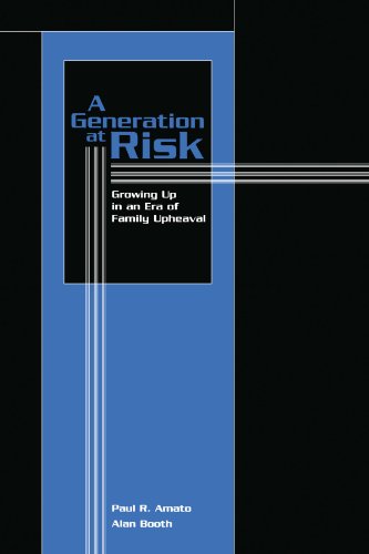 Imagen de archivo de A Generation at Risk: Growing Up in an Era of Family Upheaval a la venta por HPB-Movies