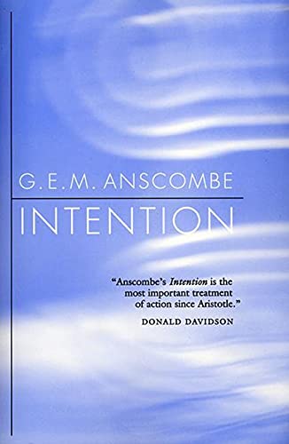 Intention - G. E. M. Anscombe