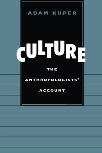 Beispielbild fr Culture: The Anthropologists   Account zum Verkauf von BooksRun