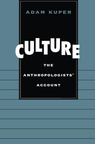 9780674004177: Culture: The Anthropologists’ Account
