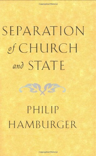 Imagen de archivo de Separation of Church and State a la venta por Better World Books