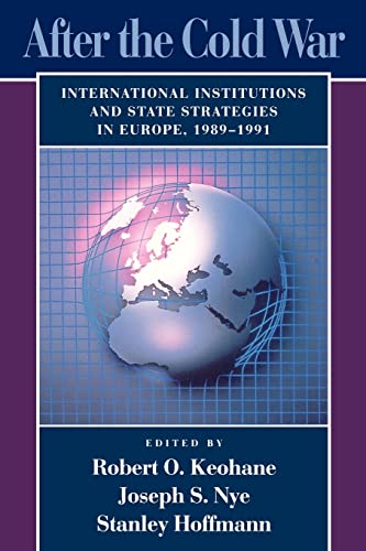 Stock image for After the Cold War : International Institutions and State Strategies in Europe, 1989-1991 for sale by Better World Books: West