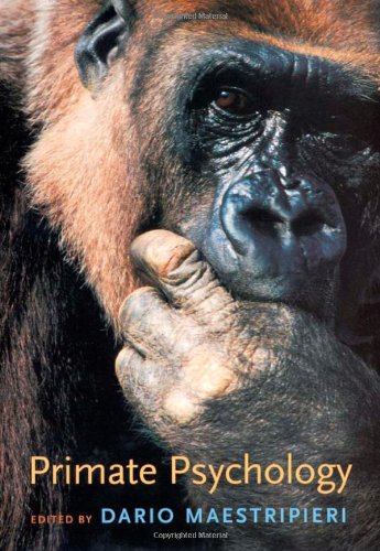 9780674011526: Primate Psychology