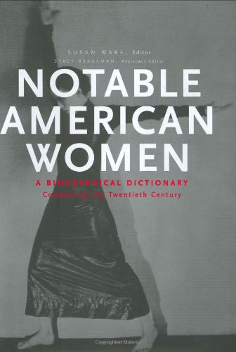 Stock image for Notable American Women Vol. 5 : A Biographical Dictionary - Completing the Twentieth Century for sale by Better World Books: West