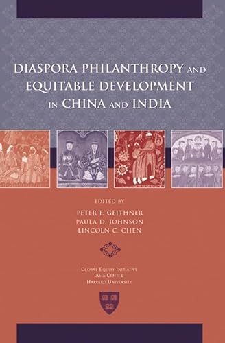 Imagen de archivo de Diaspora Philanthropy and Equibable Development in China and India a la venta por Valley Books