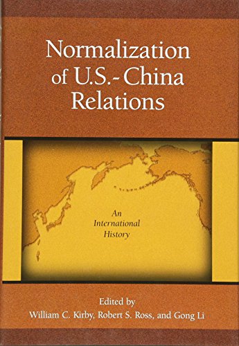 9780674019041: Normalization of U.S.–China Relations: An International History: 254 (Harvard East Asian Monographs)