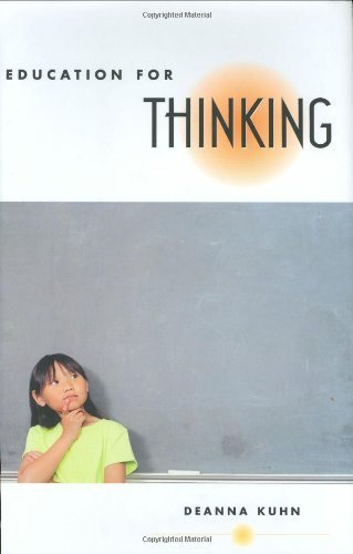 9780674019065: Education for Thinking