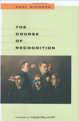 9780674019256: The Course of Recognition (Institute for Human Sciences Vienna Lecture Series)