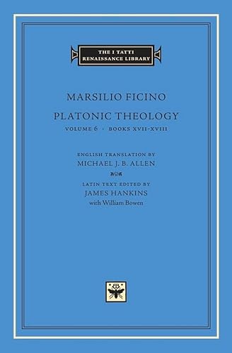 Platonic Theology (Hardcover) - Marsilio Ficino