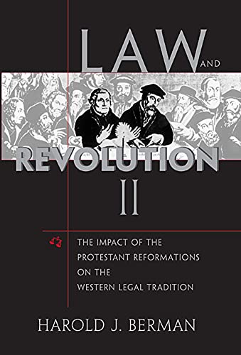 Imagen de archivo de Law and Revolution. Vol. 2 Impact of the Protestant Reformations on the Western Legal Tradition a la venta por Blackwell's