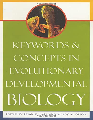 Imagen de archivo de Keywords and Concepts in Evolutionary Developmental Biology (Harvard University Press Reference Library) a la venta por BooksRun