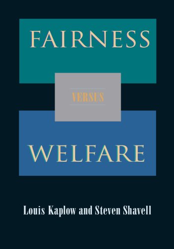 Stock image for Fairness versus Welfare for sale by HPB-Emerald