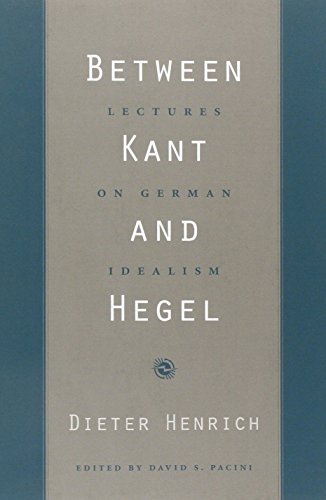 Imagen de archivo de Between Kant and Hegel a la venta por Blackwell's