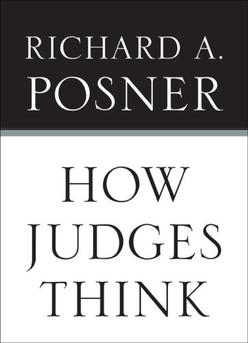 9780674028203: How Judges Think