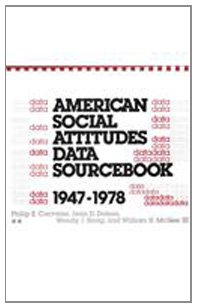 Beispielbild fr American Social Attitudes Data Sourcebook, 1947-1978 zum Verkauf von Better World Books