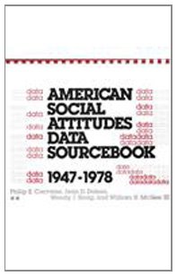 Stock image for American Social Attitudes Data Sourcebook, 1947-1978 for sale by Better World Books