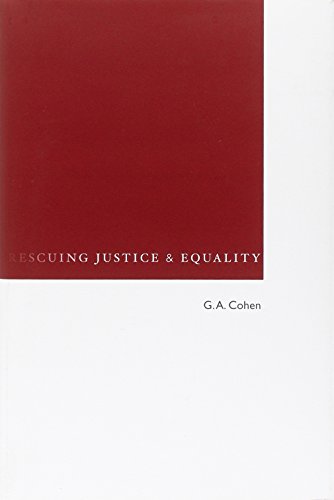Rescuing Justice and Equality - Cohen, G. A.