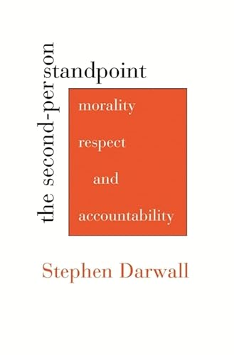 Beispielbild fr The Second-Person Standpoint zum Verkauf von Blackwell's