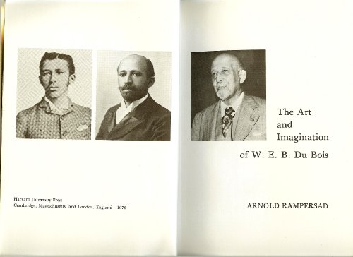 9780674047112: The Art and Imagination of W. E. B. DuBois