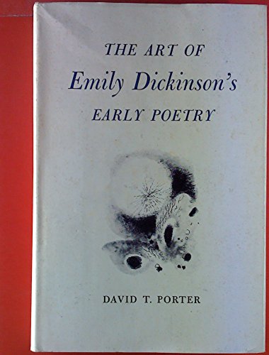 Beispielbild fr Art of Emily Dickinson's Early Poetry zum Verkauf von Better World Books