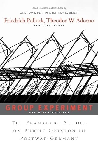 Beispielbild fr Group Experiment and Other Writings zum Verkauf von Blackwell's