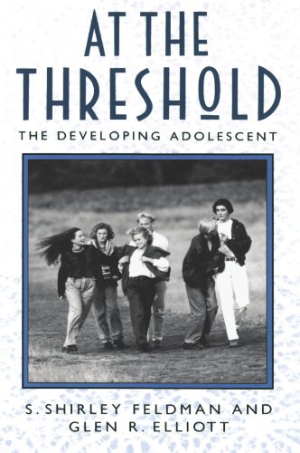 At the Threshold: The Developing Adolescent (9780674050365) by Feldman, S. Shirley; Elliott, Glen R.