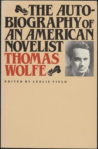 Beispielbild fr The Autobiography of an American Novelist zum Verkauf von Better World Books